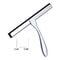 10Inch Stainless Steel Shower Squeegee StreakFree Glass Cleaner With Silicone Blade Hook 6