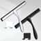 10Inch Stainless Steel Shower Squeegee StreakFree Glass Cleaner With Silicone Blade Hook 8