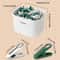MultiFunctional Laundry Peg Organizer Basket With Durable Plastic Clips SpaceSaving Clothes Pins S 5
