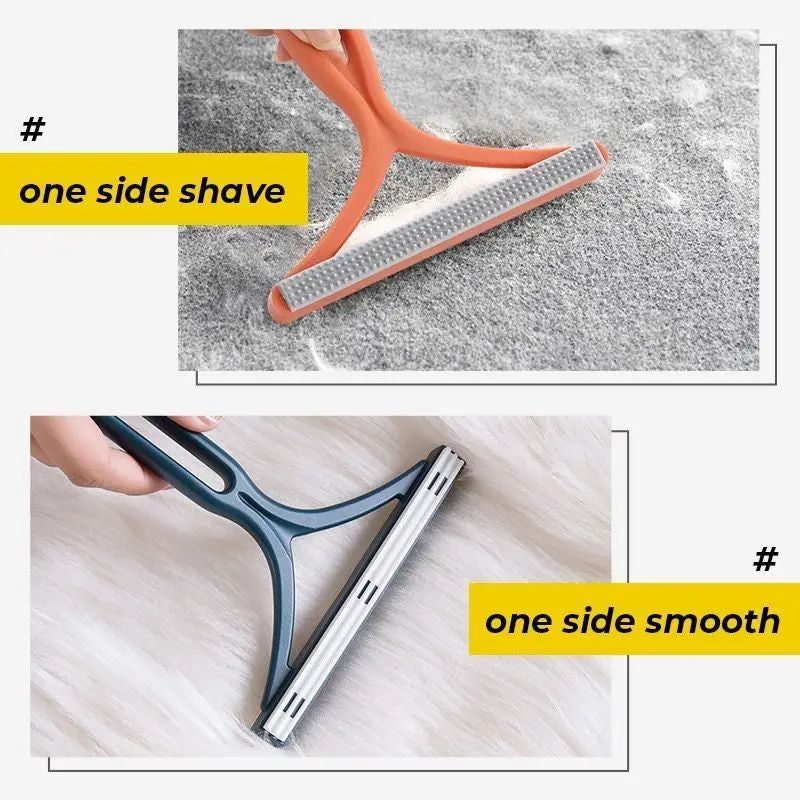 DoubleSided Silicone Pet Hair Remover Brush Portable Lint Cleaner Carpet Scraper Tool For Furnitu 2