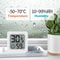 Mini LCD Digital Thermometer Hygrometer Indoor Temperature Humidity Meter With Comfort Indicator 5
