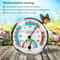 Mini Analog Thermometer Hygrometer Dial Round Indoor Temperature Humidity Gauge For Room Climate