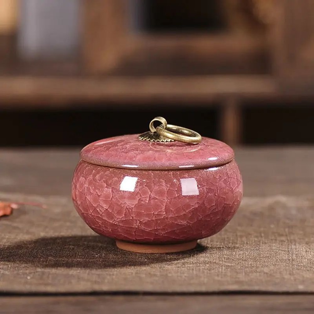 Mini Airtight Storage Jar With Lid Portable Tea Coffee Sugar Container For Kitchen Home Decor 19