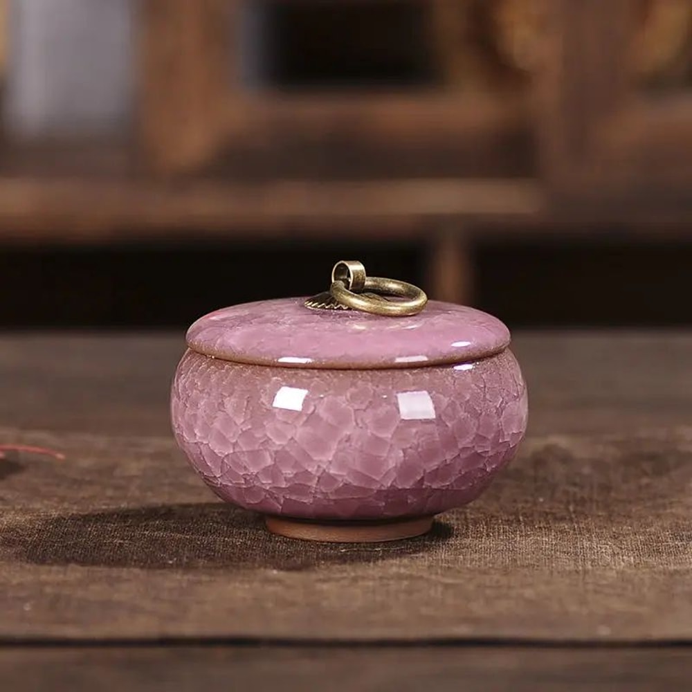 Mini Airtight Storage Jar With Lid Portable Tea Coffee Sugar Container For Kitchen Home Decor 15