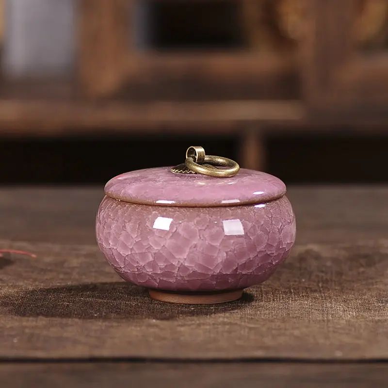 Mini Airtight Storage Jar With Lid Portable Tea Coffee Sugar Container For Kitchen Home Decor 15