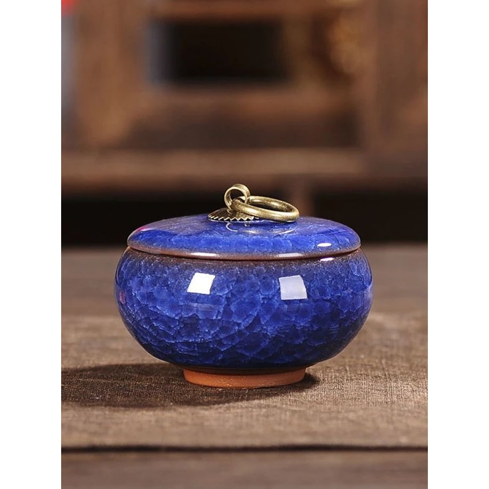 Mini Airtight Storage Jar With Lid Portable Tea Coffee Sugar Container For Kitchen Home Decor 18