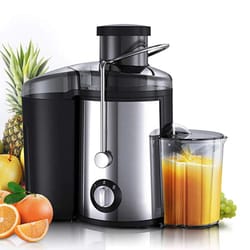 800w stainless steel centrifugal juicer – high-speed fruit & vegetable juice extractor with wide feed chute