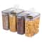 6763 Fl Oz Airtight Cereal Storage Container Moisture InsectProof Transparent Rice Food Storage 0