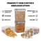 6763 Fl Oz Airtight Cereal Storage Container Moisture InsectProof Transparent Rice Food Storage 3