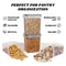 6763 Fl Oz Airtight Cereal Storage Container Moisture InsectProof Transparent Rice Food Storage 3