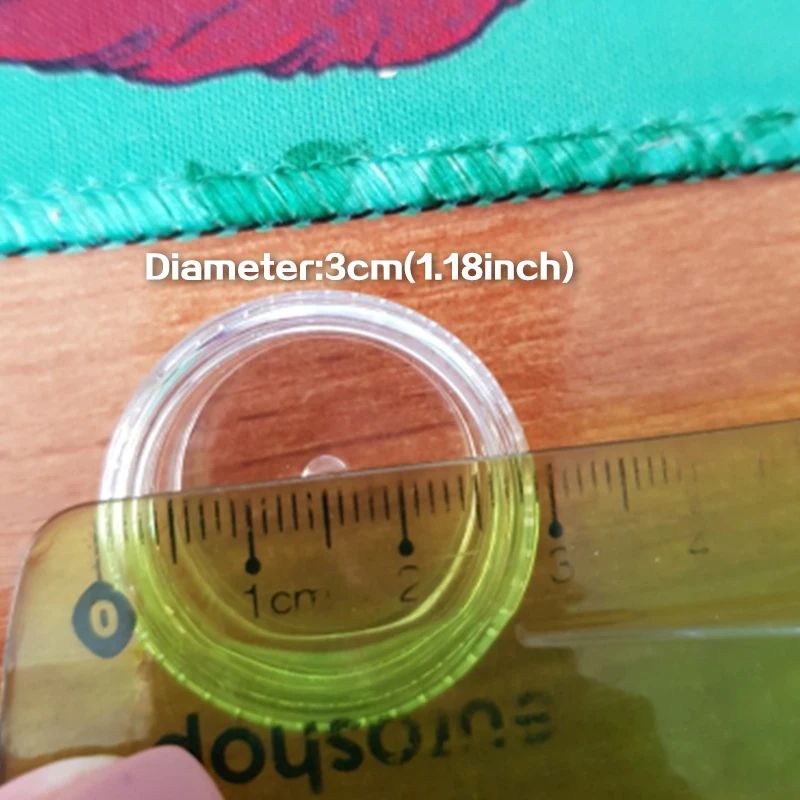 50pcs Mini Clear Cosmetic Jars 5g Refillable Cream Containers For Makeup Balm Travel Storage 3