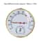 2in1 Sauna Thermometer Hygrometer Aluminum WallMounted Temperature Humidity Gauge 50248F 2