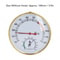 2in1 Sauna Thermometer Hygrometer Aluminum WallMounted Temperature Humidity Gauge 50248F 2