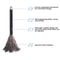 Telescopic Feather Duster AntiStatic Extendable Cleaning Brush With Plastic Handle For Home Car 2