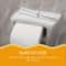 2pcs Retractable Toilet Paper Holder Rod SpringLoaded Replacement Spindle For Bathroom Tissue Roll 2
