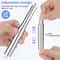 2pcs Retractable Toilet Paper Holder Rod SpringLoaded Replacement Spindle For Bathroom Tissue Roll 3