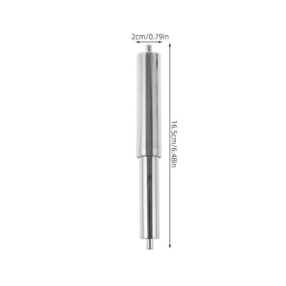 2pcs Retractable Toilet Paper Holder Rod SpringLoaded Replacement Spindle For Bathroom Tissue Roll 4