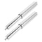 2pcs Retractable Toilet Paper Holder Rod SpringLoaded Replacement Spindle For Bathroom Tissue Roll 5
