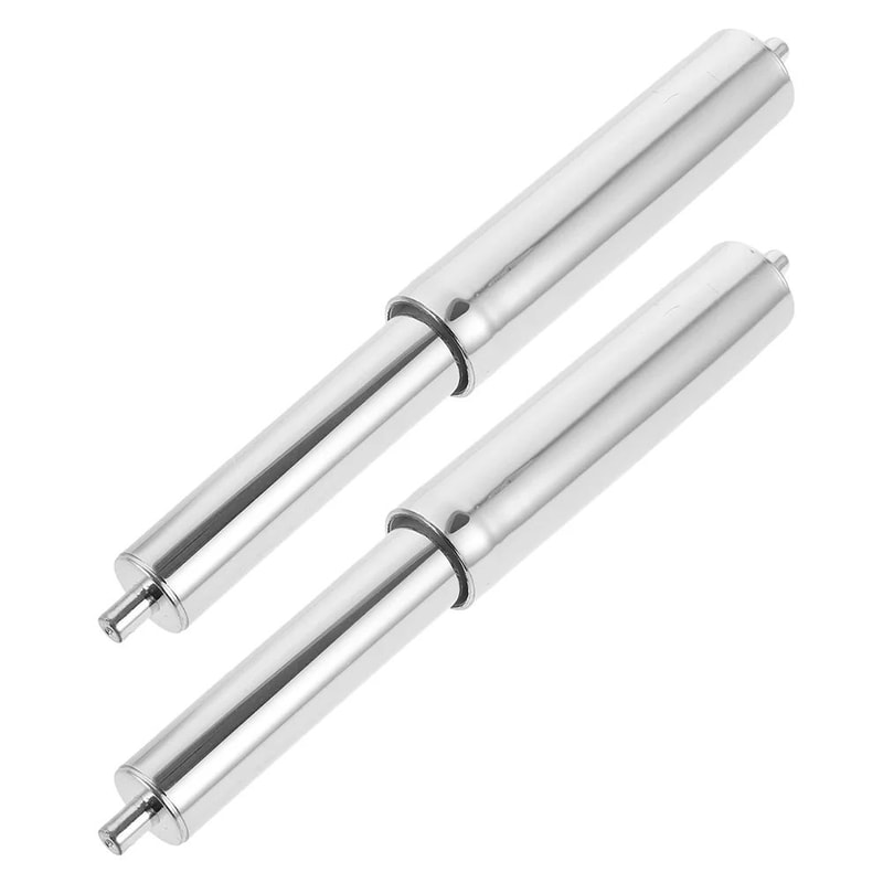 2pcs Retractable Toilet Paper Holder Rod SpringLoaded Replacement Spindle For Bathroom Tissue Roll 5