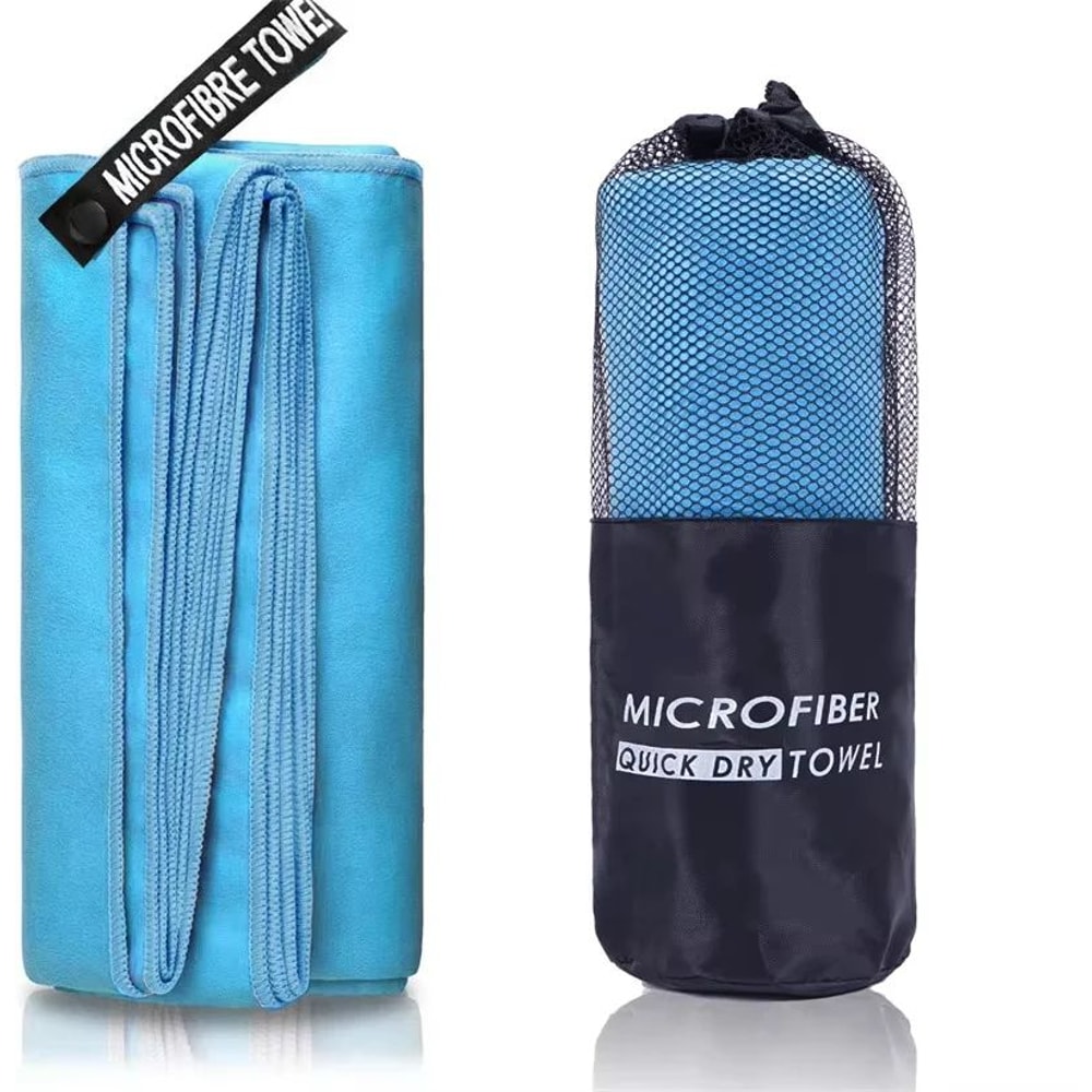 QuickDry Microfiber Bath Towel UltraAbsorbent OdorFree Shower Gym Beach Towel 6