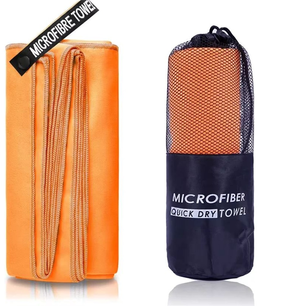 QuickDry Microfiber Bath Towel UltraAbsorbent OdorFree Shower Gym Beach Towel 9