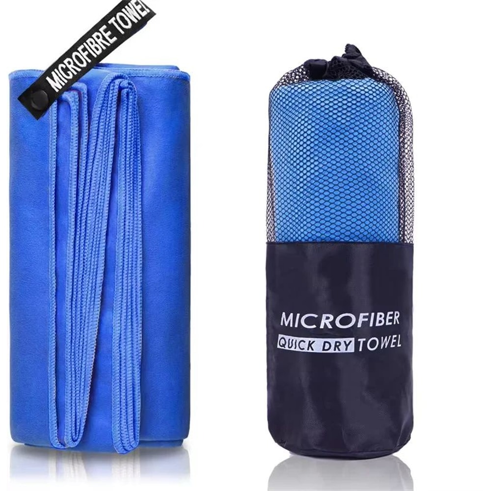 QuickDry Microfiber Bath Towel UltraAbsorbent OdorFree Shower Gym Beach Towel 12