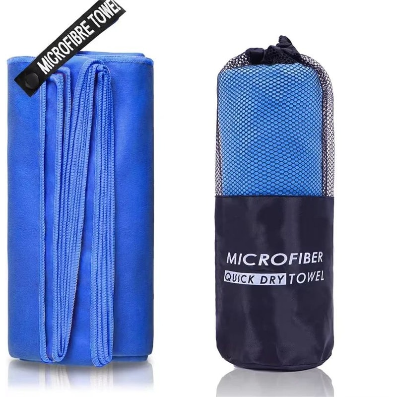QuickDry Microfiber Bath Towel UltraAbsorbent OdorFree Shower Gym Beach Towel 12