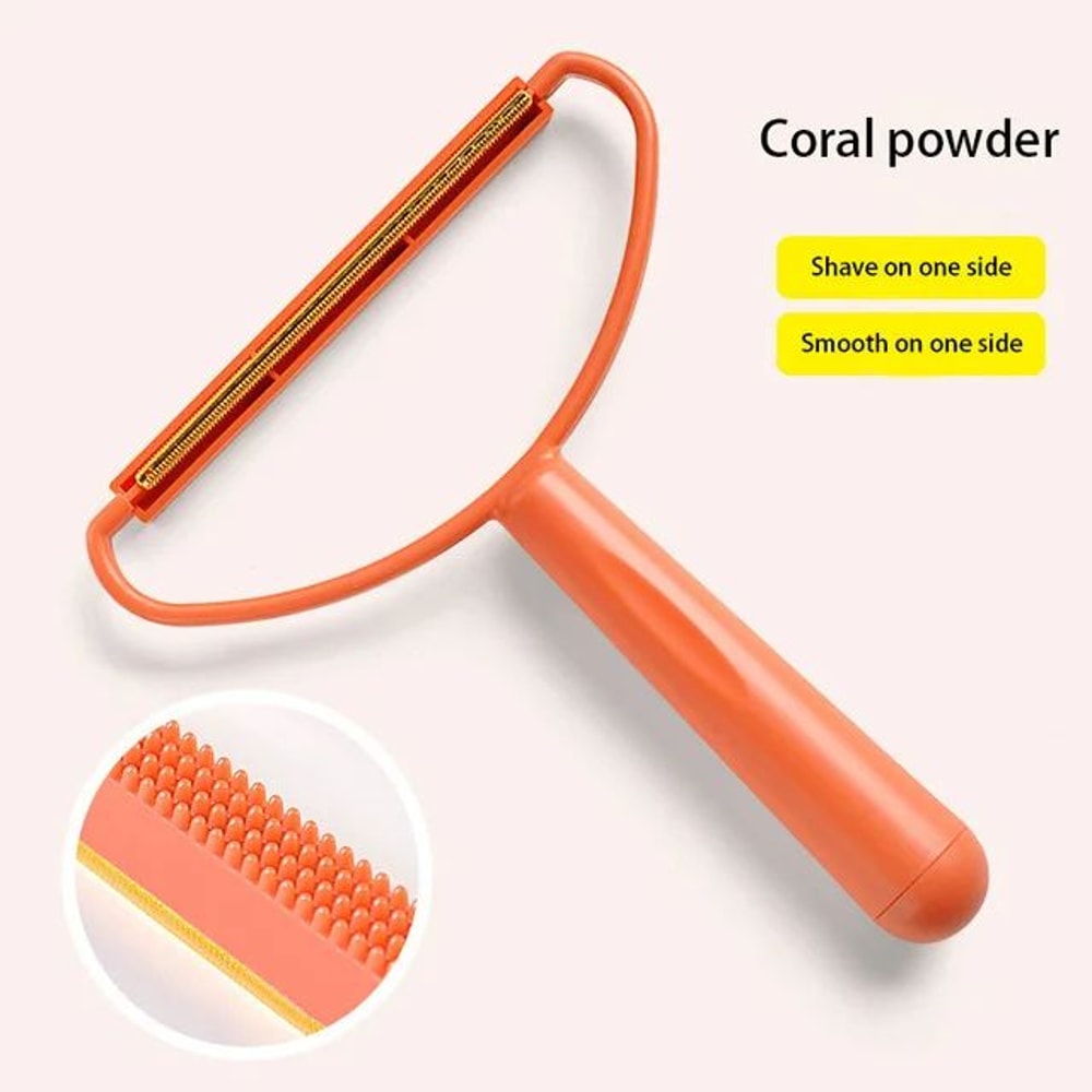 Manual Lint Remover Fabric Shaver DoubleSided Clothes Carpet Hair Removal Brush Tool 6
