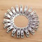 Stainless Steel Clothes Pegs Set 204060pcs Windproof Metal Clothespins For Laundry Home Use 3