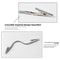 Stainless Steel Long Tail Clip Clamp MultiPurpose Photo Holder Desk Organizer For Home Office Sc 1