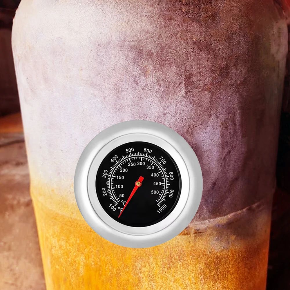 ProGrill Precision BBQ Thermometer Gauge Stainless Steel HighHeat Cooking Temperature Meter 50F100 2