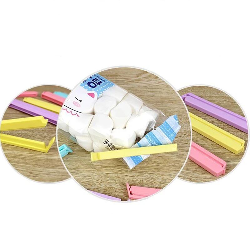SealFresh Portable Bag Sealing Clips Set 12pcs Airtight Food Snack Storage Clamp Locks 4