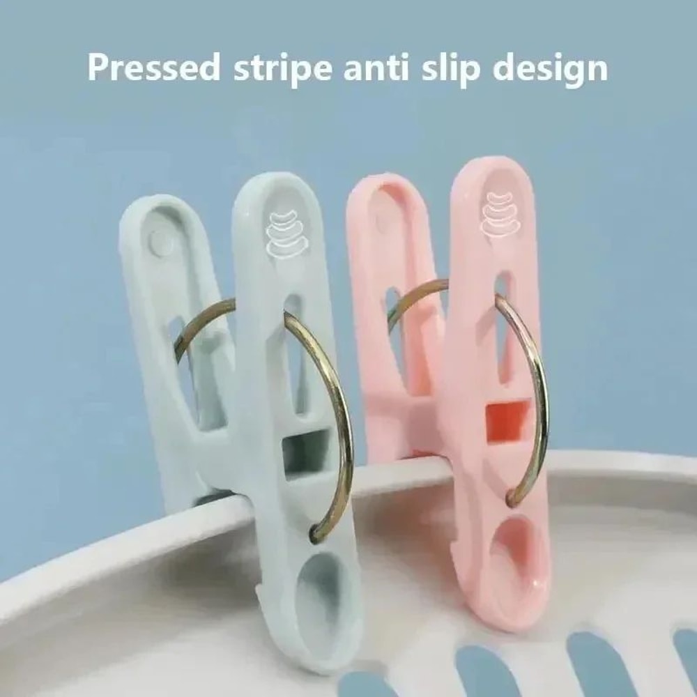30pcs WindLock MultiUse Clothespins Set Strong Windproof Laundry Food Sealing Clips 1