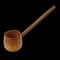 PureWood MultiPurpose Wooden Ladle Scoop Long Handle Bath Tea Kitchen Serving Spoon 5