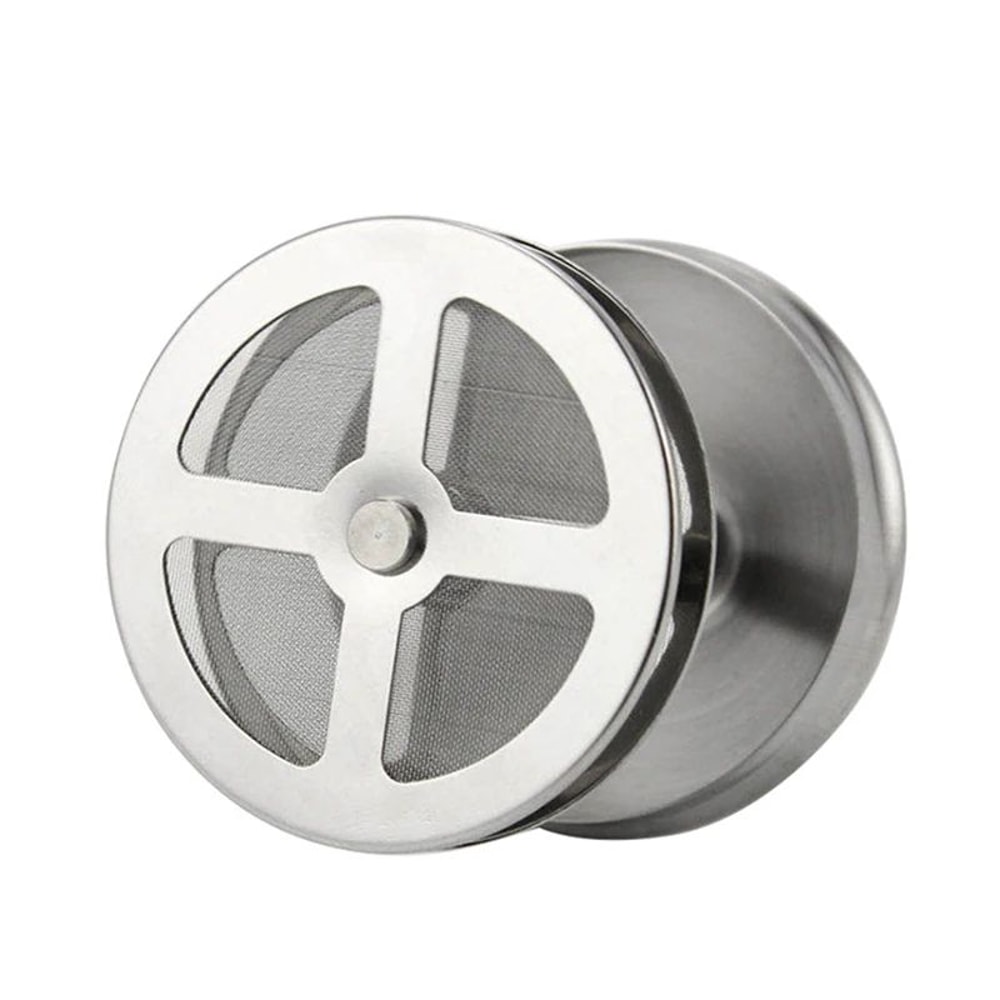 CreamMaster 2705oz Stainless Steel Milk Frother Pitcher Double Mesh Manual Foam Maker For Cappucci 3