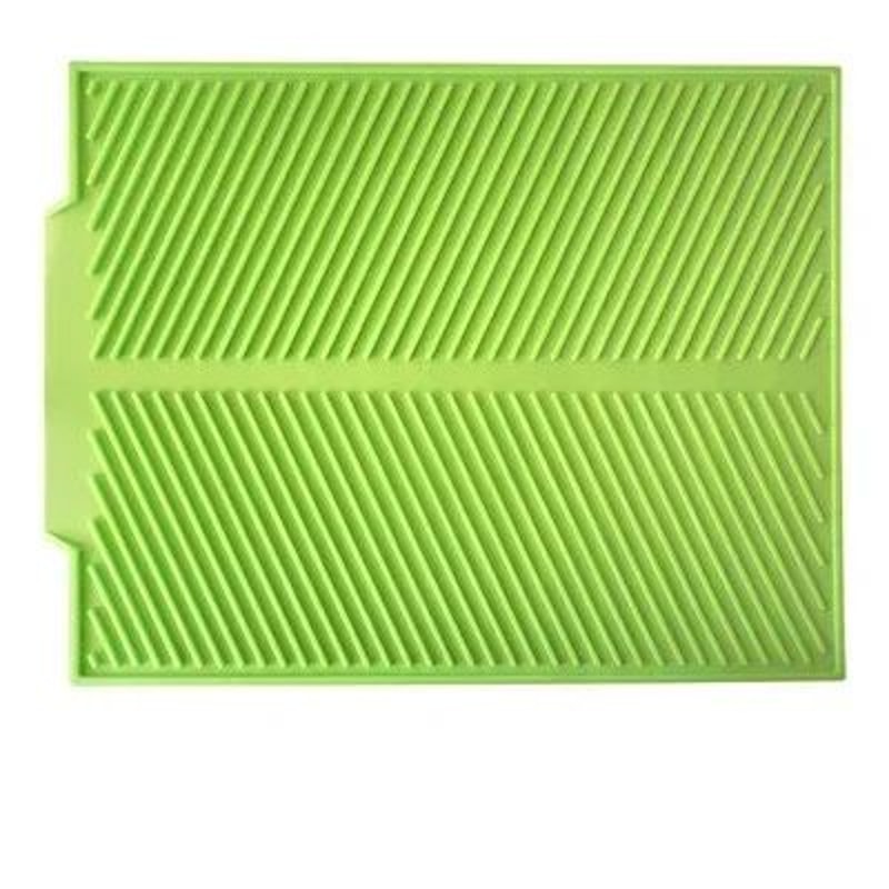 DryGuard Silicone Dish Drying Mat HeatResistant AntiSlip Kitchen Drain Pad Counter Protector 6