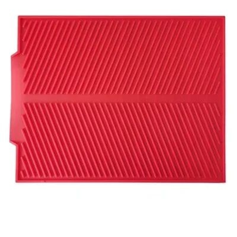 DryGuard Silicone Dish Drying Mat HeatResistant AntiSlip Kitchen Drain Pad Counter Protector 9