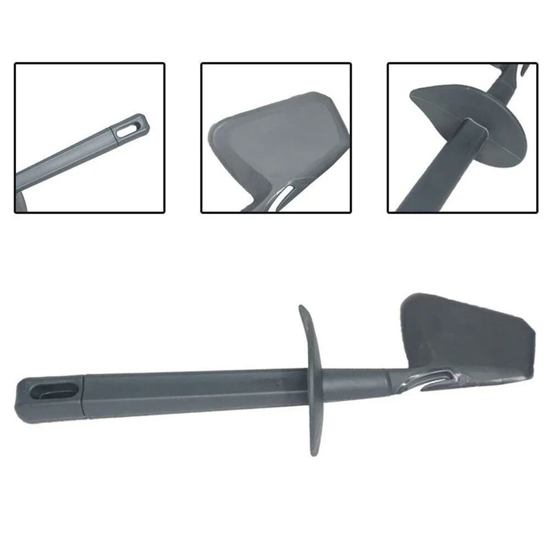 FlexiScrape Thermomix Spatula Tool Universal Dough Scraper Food Processor Blade Cleaner 2