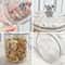 FreshSeal Airtight Food Storage Container Clear Plastic Pantry Organizer Jar With Secure Lid 4