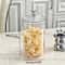FreshSeal Airtight Food Storage Container Clear Plastic Pantry Organizer Jar With Secure Lid 8