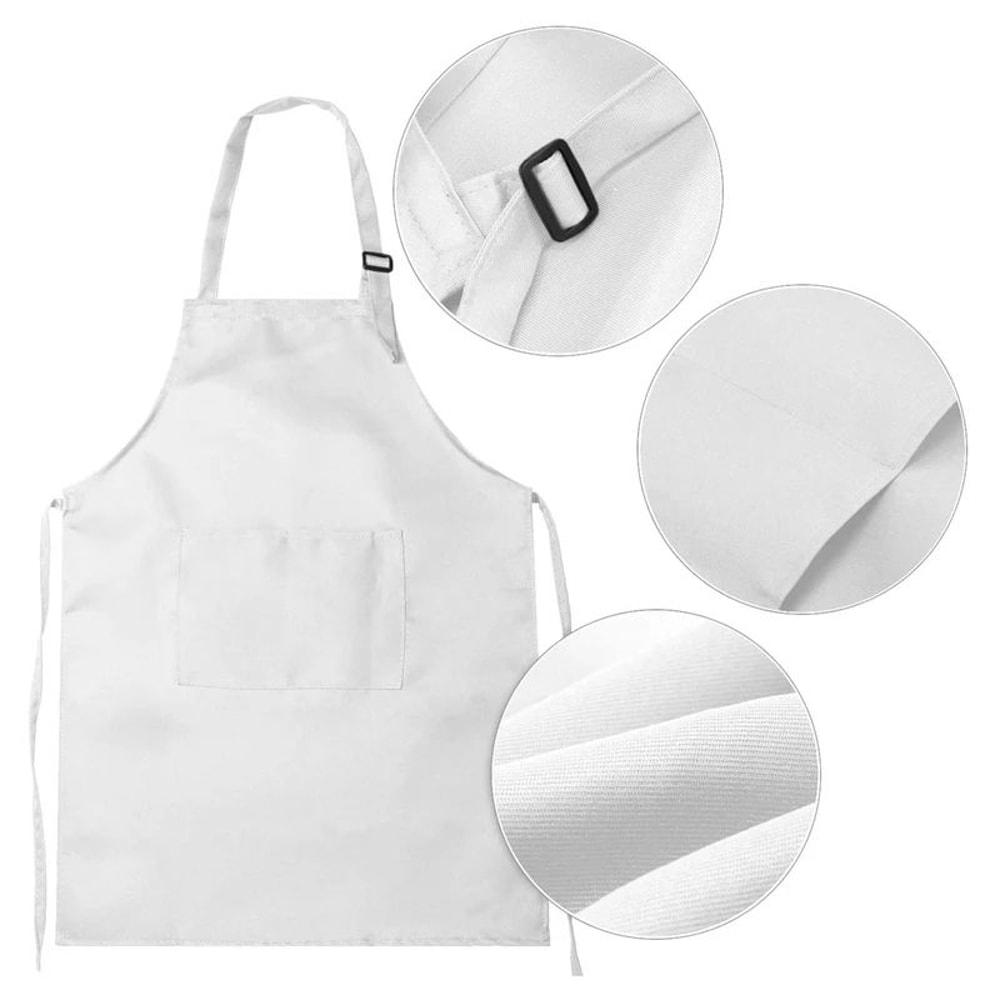 LittleChef Kids Apron Hat Set 5 Sets Adjustable Cooking Painting Costume Kit For Children 1