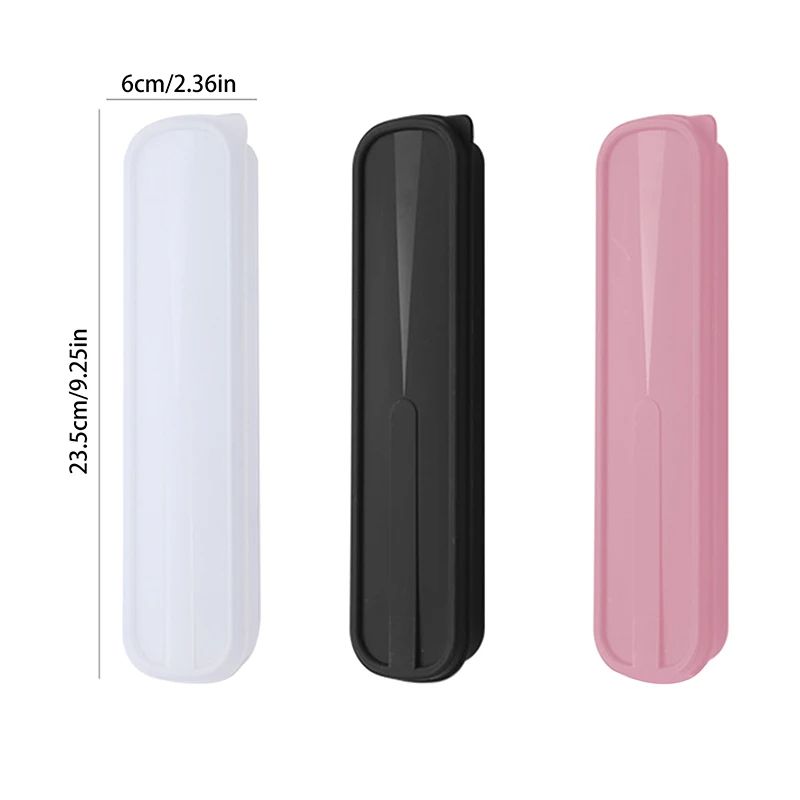 EcoCarry Portable Cutlery Storage Box Flip Cover Travel Utensil Case For Chopsticks Spoon 5