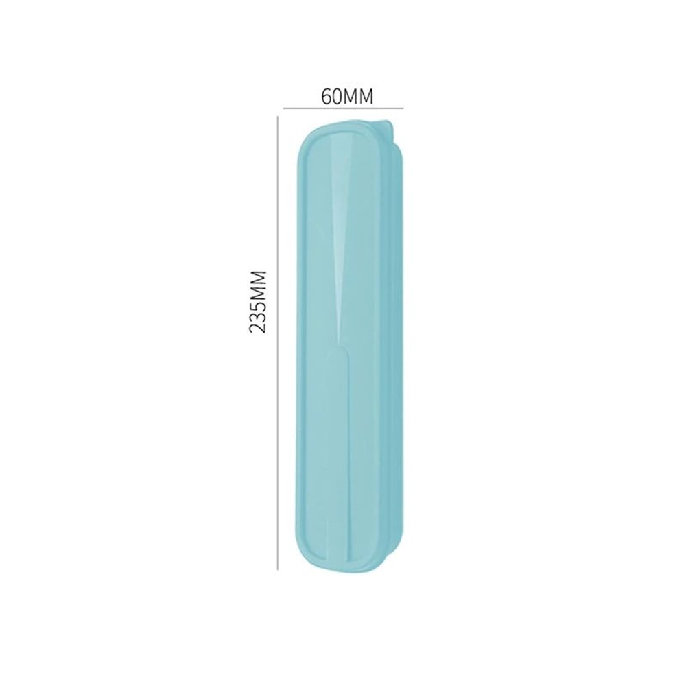 EcoCarry Portable Cutlery Storage Box Flip Cover Travel Utensil Case For Chopsticks Spoon 7