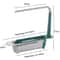 ExtendoSink Telescopic Sink Organizer Rack Adjustable Soap Sponge Holder With Drain Basket Towel 5
