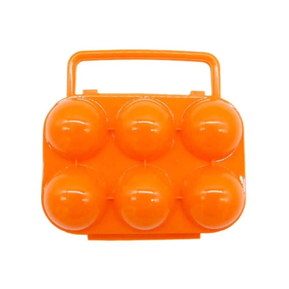 EggSafe Portable Egg Storage Case 246 Grid Travel Egg Holder Box With Handle 6