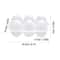 EggGuard 6Slot Egg Storage Carrier Portable Plastic Egg Holder Box With Handle For Travel Camping