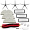 CleanPro Replacement Parts Kit For Roborock S Series Main Brush Side Brush HEPA Filter Mop Cloth 10