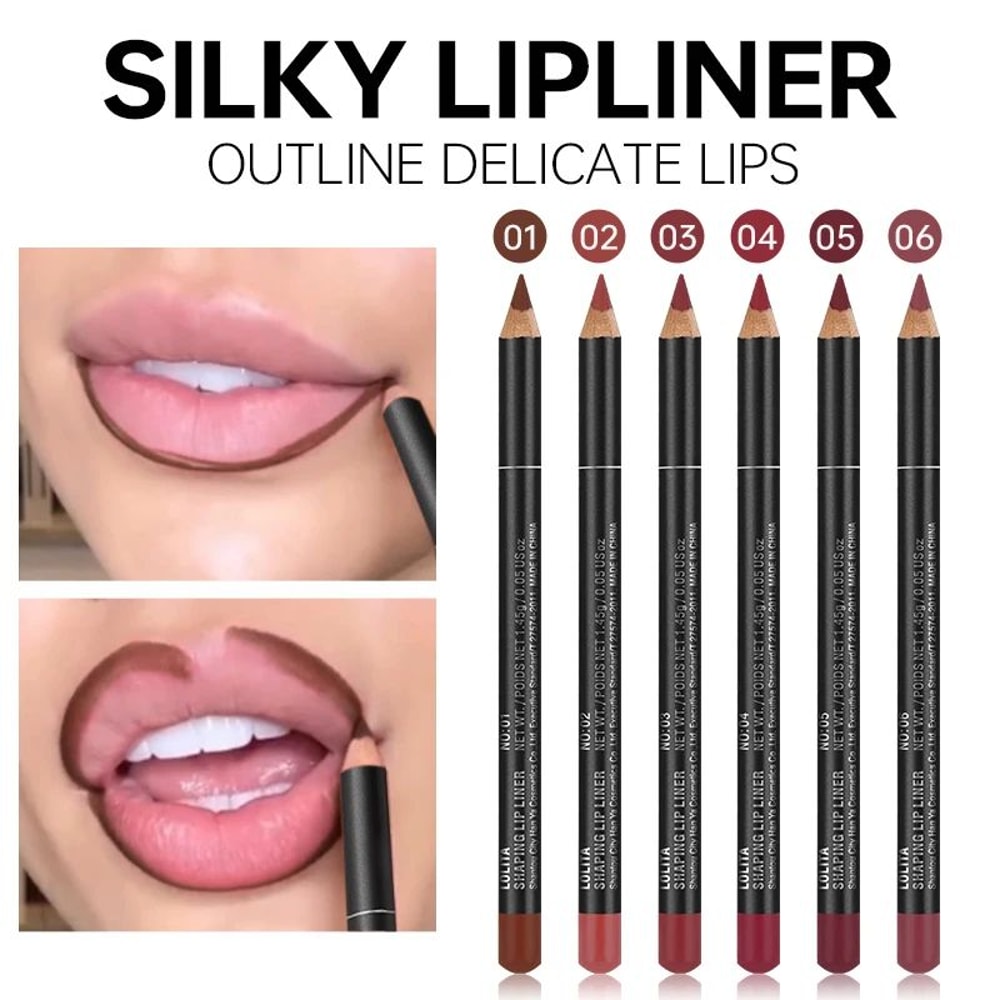 VelvetLine Luxury Matte Lip Liner LongLasting Smooth Glide Lip Pencil For Perfect Definition 1