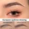 BrowDefine UltraFine Eyebrow Pen Waterproof SmudgeProof Liquid Brow Pencil With HairLike Strokes 0