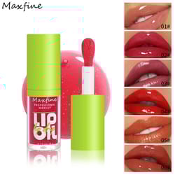 glowluxe 6-tone moisturizing lip gloss set – hydrating luminous shine lip oil collection